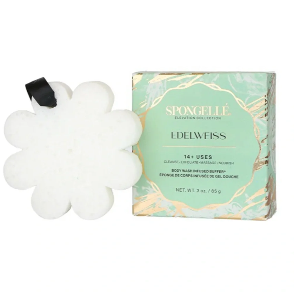 SPONGELLE Body Wash, Luxurious Infused Body Buffer Body Wash, Edelweiss 14+ Uses - Picture 2 of 6